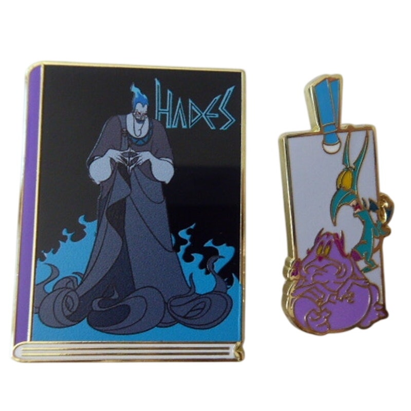 Villain Book & Bookmark Set - Hades, Pain and Panic