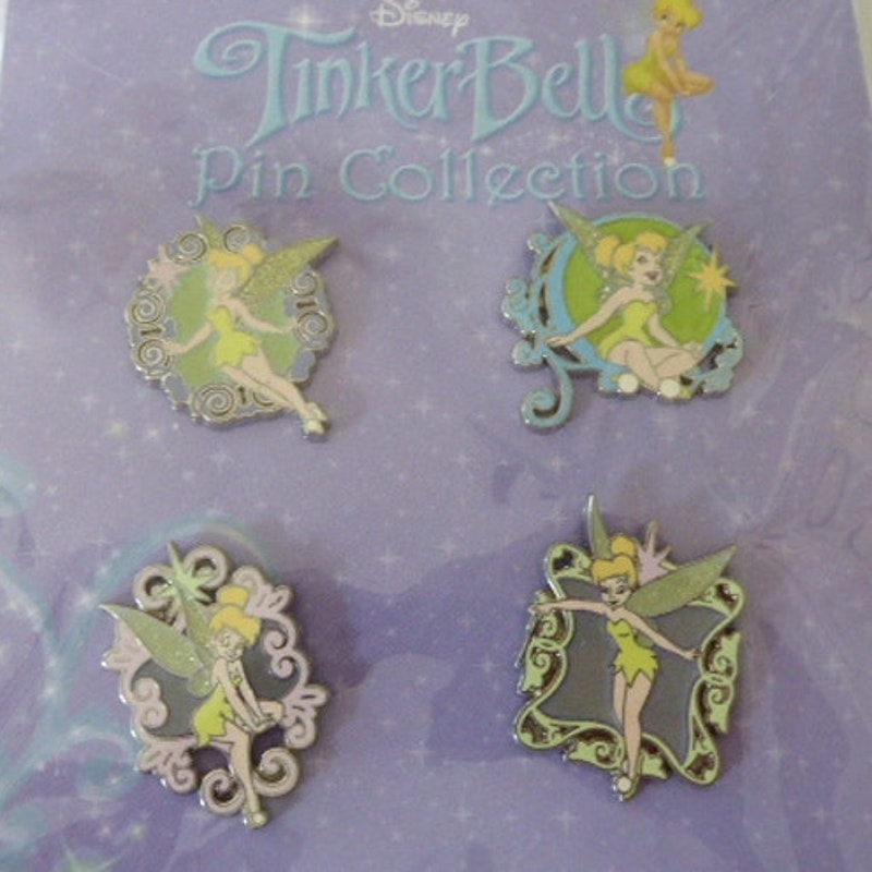 Tinker Bell Booster Collection Fancy Borders 4 Pin Set