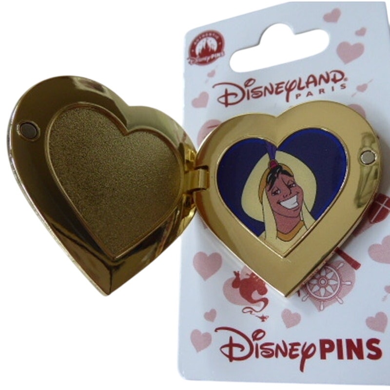 DLP - Aladdin - Heart-Shaped Prince Lockets Series