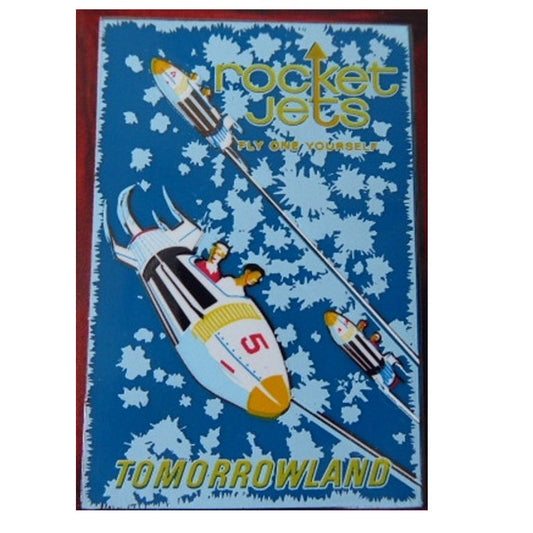 DLR - Framed Attraction Poster (Rocket Jets)