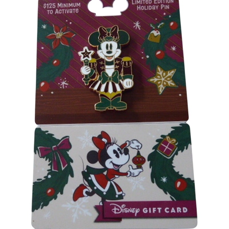 Minnie Christmas Nutcracker 2025 Holiday Gift Card GWP