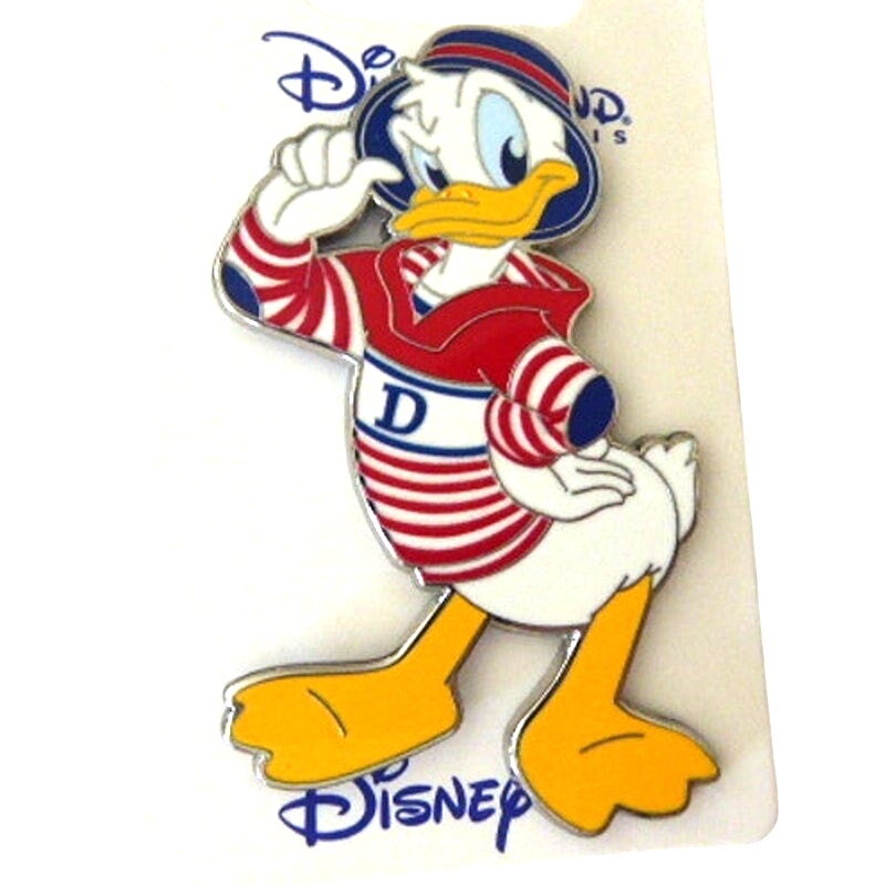 DLP Donald Duck Wearing a French Hoodie and Bucket Hat