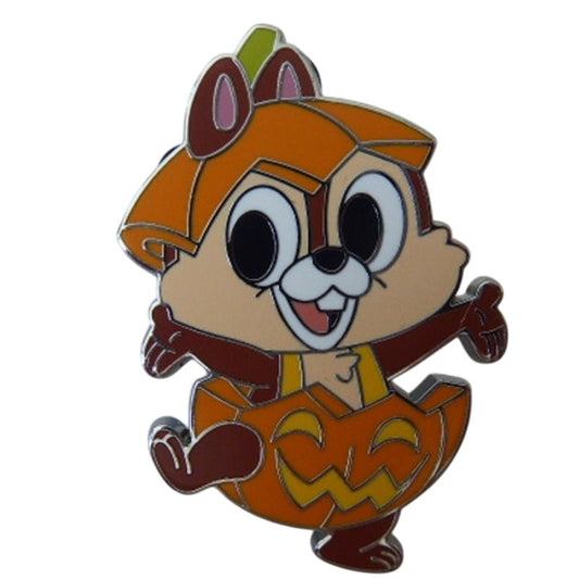 Chip as a Jack-o-Lantern - Trick or Chipmunk Mystery