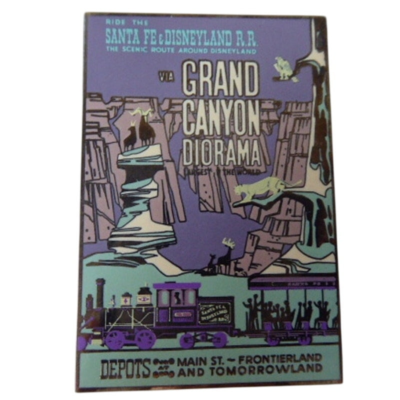 DLR - Framed Attraction Poster (Grand Canyon)