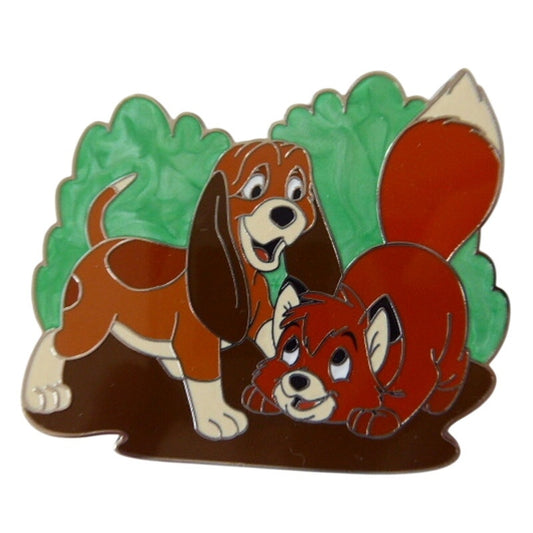 Copper and Tod Playing - The Fox and the Hound