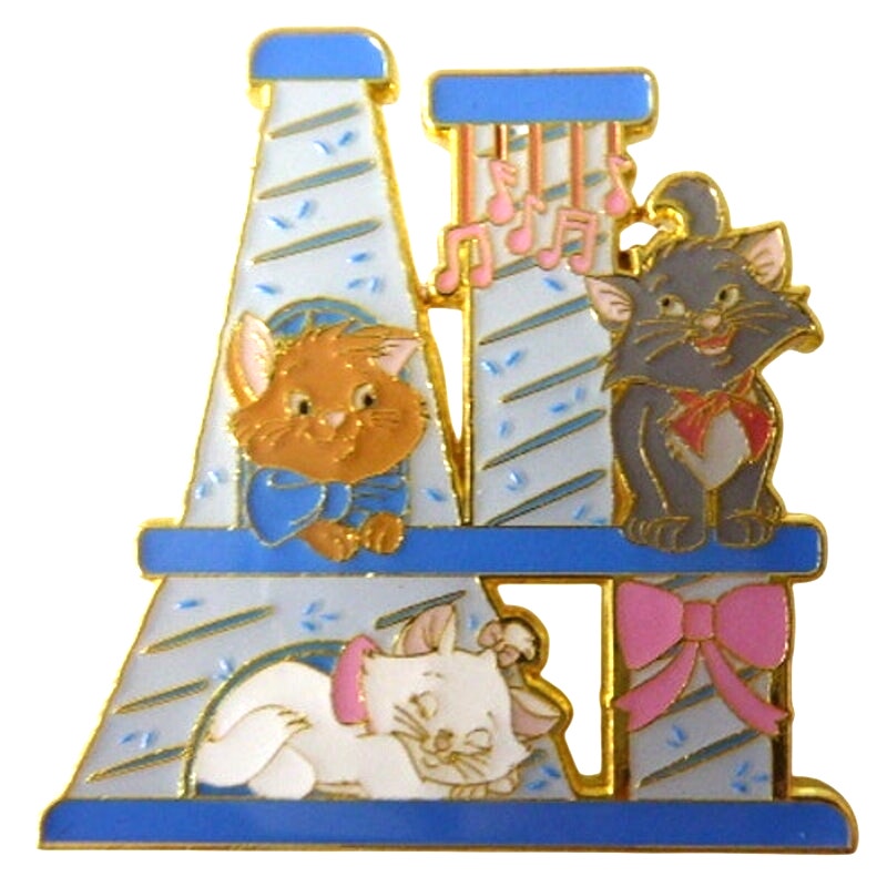 LFLY Marie with Toulouse and Berlioz Cat Trees Mystery
