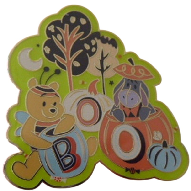 MII - Pooh and Eeyore - Boo - Glows in the Dark - DPB