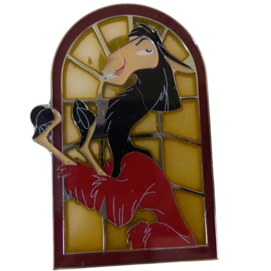 Emperor's New Groove Characters Stained Glass Window Llama
