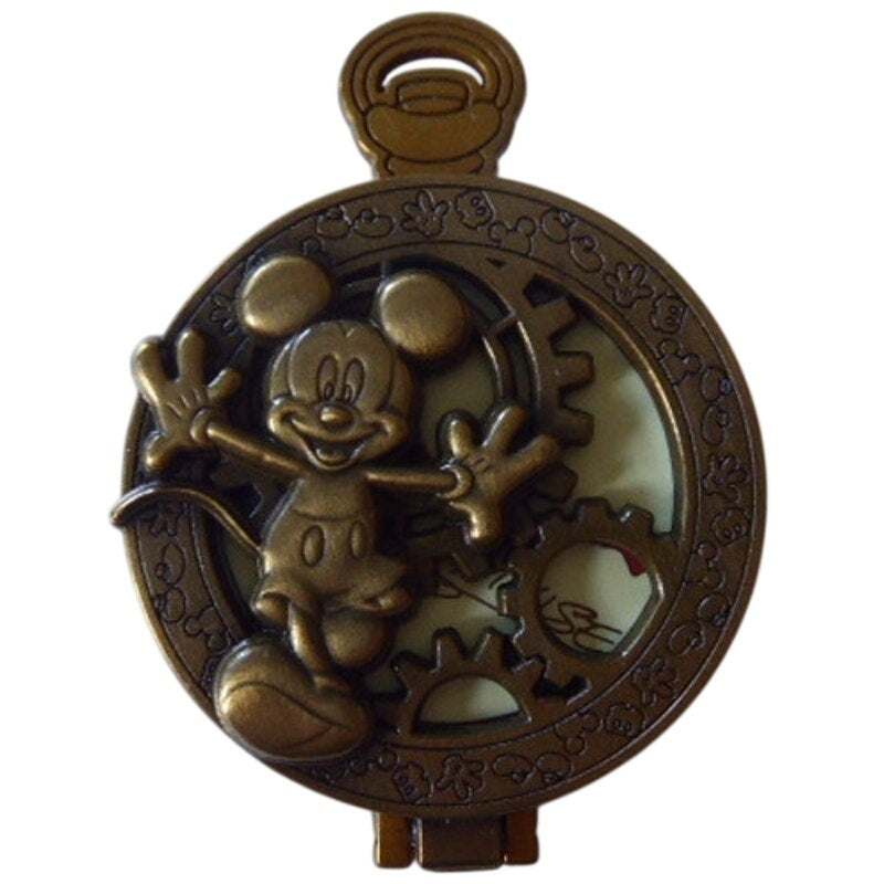 Mickey Mouse Signature Pocket Watch Mystery Set Hinged
