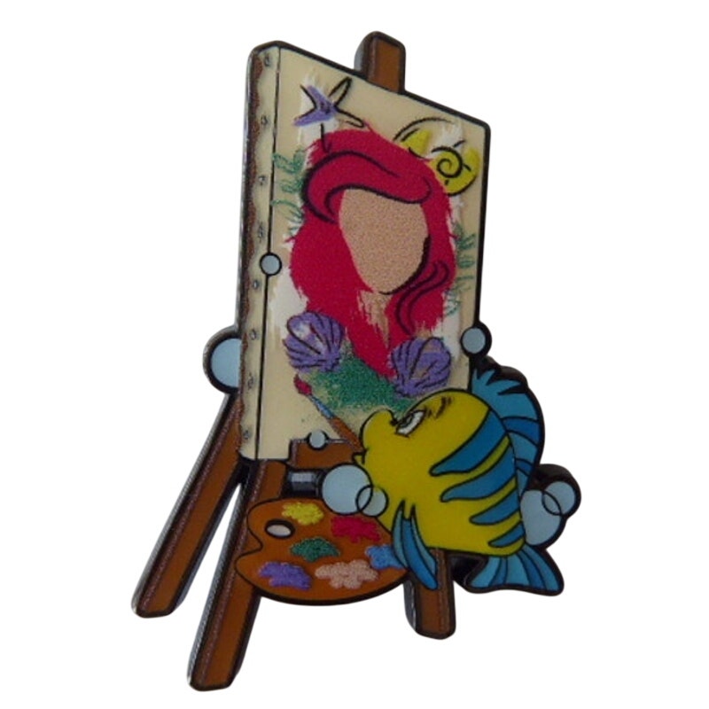 LFLY Flounder Painting Ariel Princess Sidekicks Easel