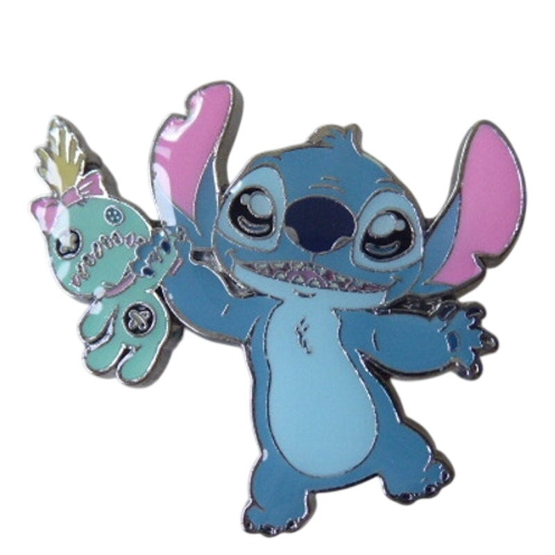 Neon Tuesday Waving with Scrump Cute Stitch and Friend