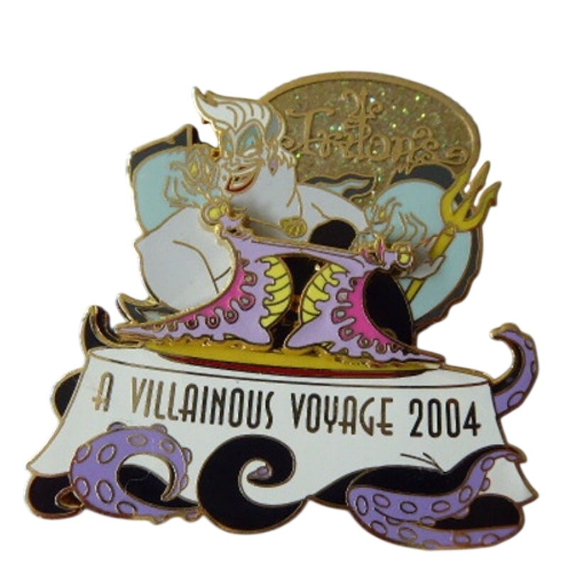 DCL - A Villainous Voyage Pin Cruise Ursula in Tritons