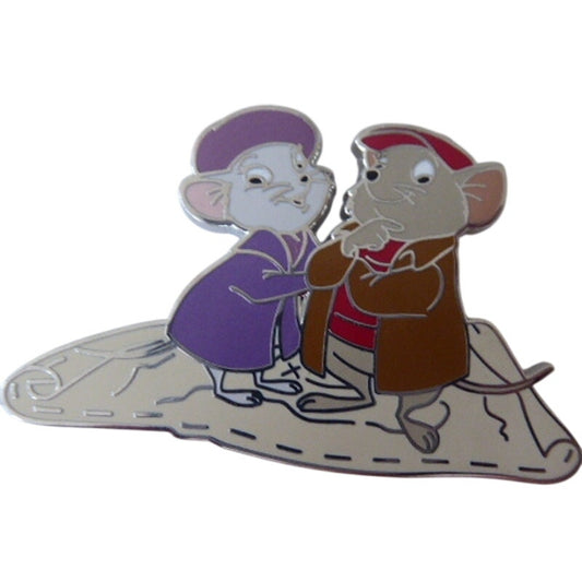 Bianca and Bernard Standing on Map Rescuers Down Under