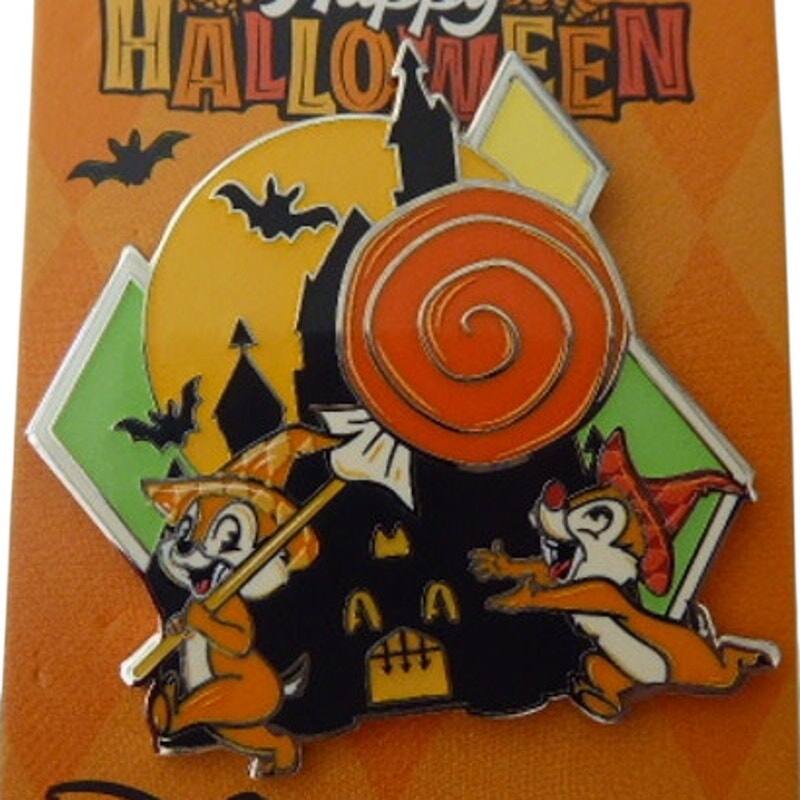 Chip and Dale Black Castle Silhouette Halloween 2026