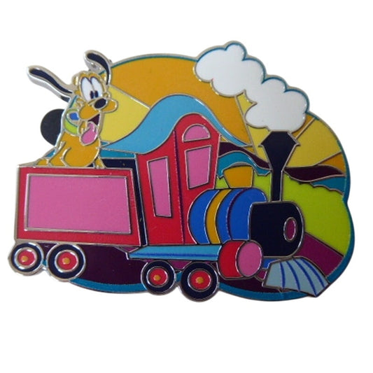 Pluto Riding in a Train Car - Best Day Ever Booster