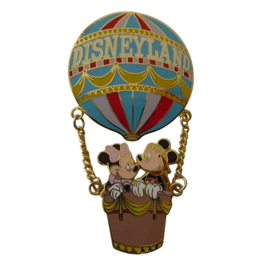DL - Mickey and Minnie - Hot Air Balloon - Dangle