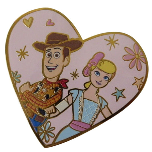 MII - Woody and Bo Peep in a Pink Heart - Toy Story