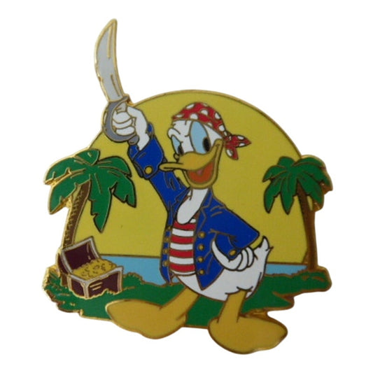 Japan Pirate Donald Duck - Walt Disney 100th Year - JDS