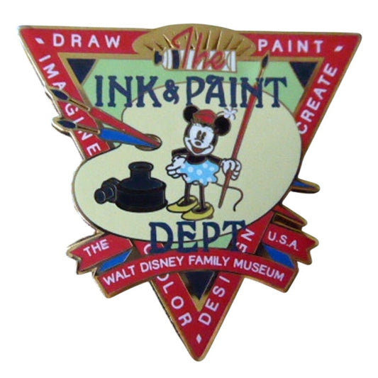 Walt Disney Family Museum Minnie Mouse Ink and Paint