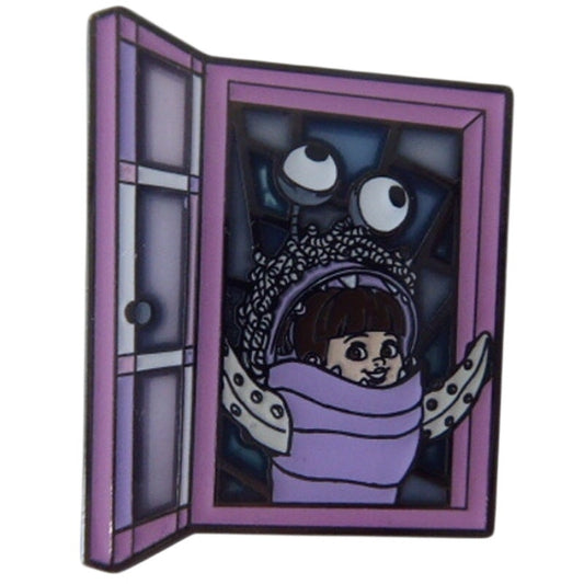 Monsters, Inc. Stained Glass Doors - Boo