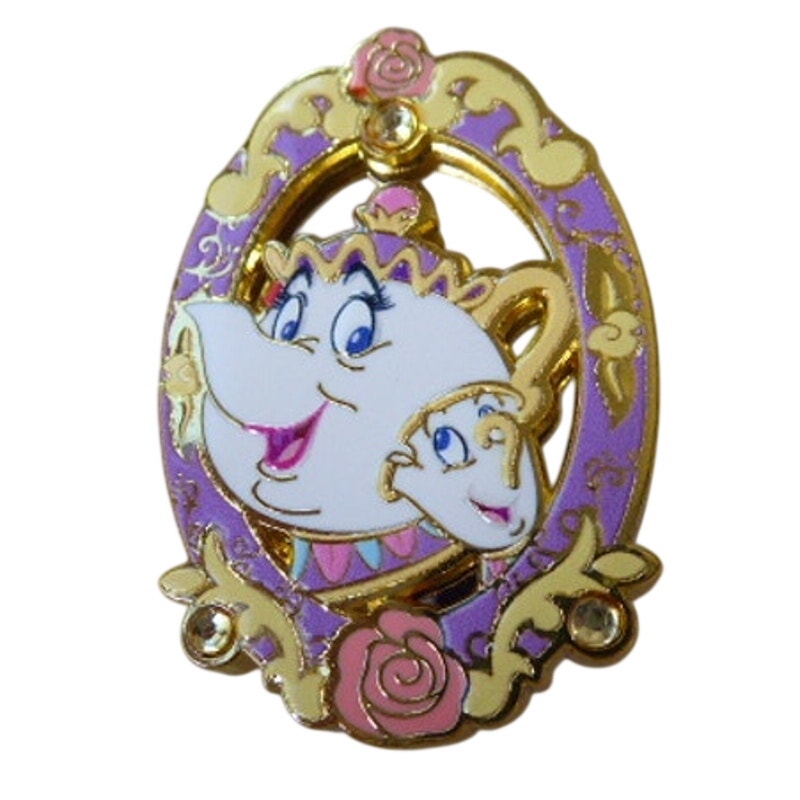 Beauty and  Beast Mirror Character Portraits Mrs Potts Chip