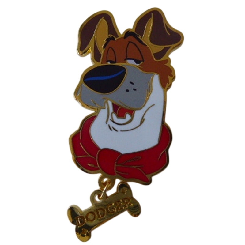 Monogram Dodger  Cats and Dogs with Dangle Name Tags