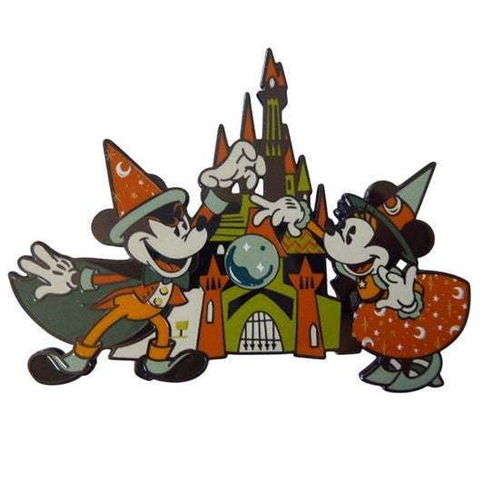 DLP - Mickey and Minnie Dressed as Witches - Halloween