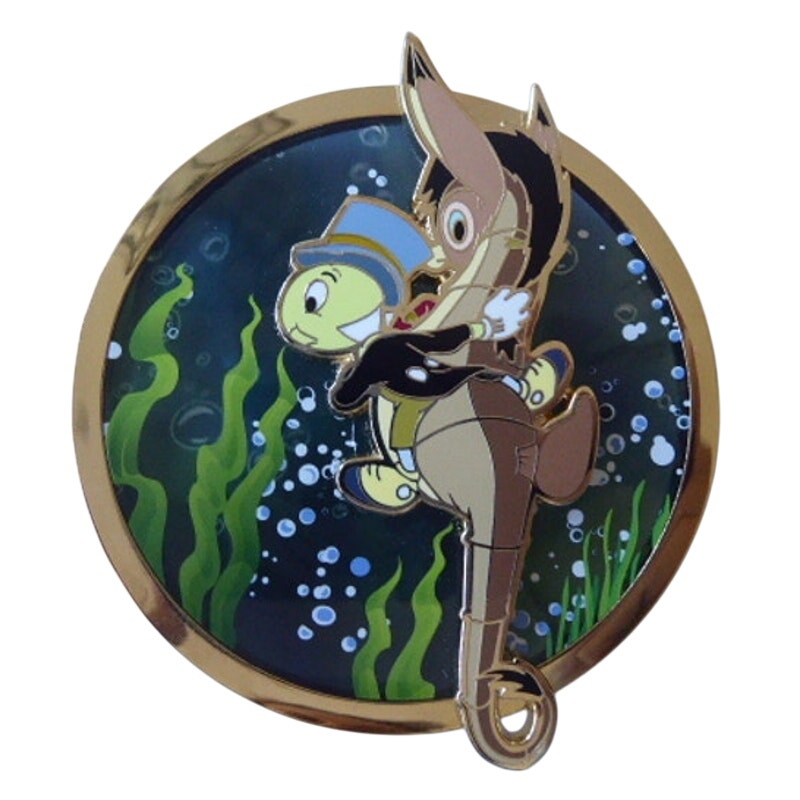 Artland Jiminy Riding Seahorse Stained Glass Series