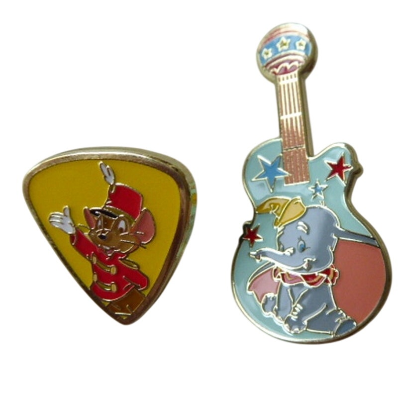 MII Dumbo Pair Disney Guitars and Picks Mystery Set