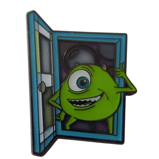 Monsters, Inc. Stained Glass Doors - Mike
