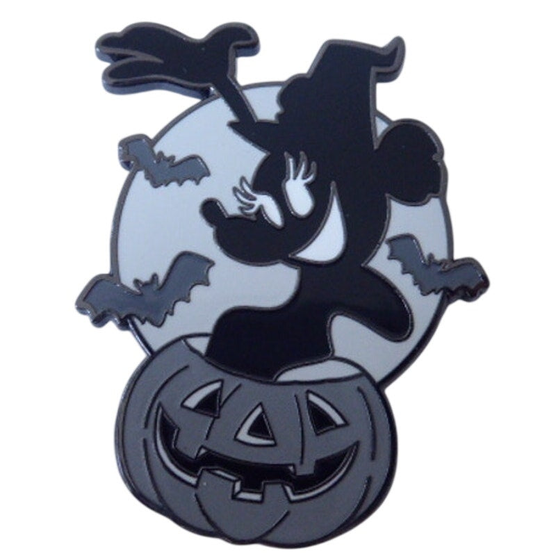 Mickey & Minnie Black & White Halloween - Minnie Shadow