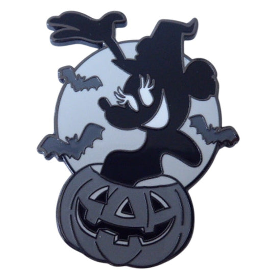 Mickey & Minnie Black & White Halloween - Minnie Shadow