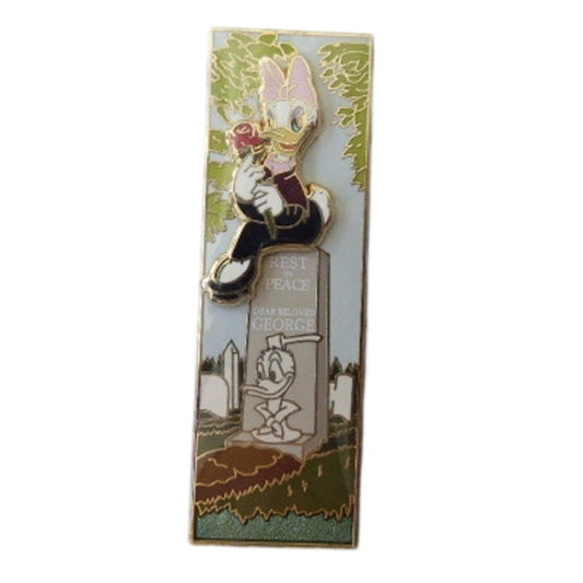 WDI Haunted Mansion Stretching Room Daisy on Tombstone