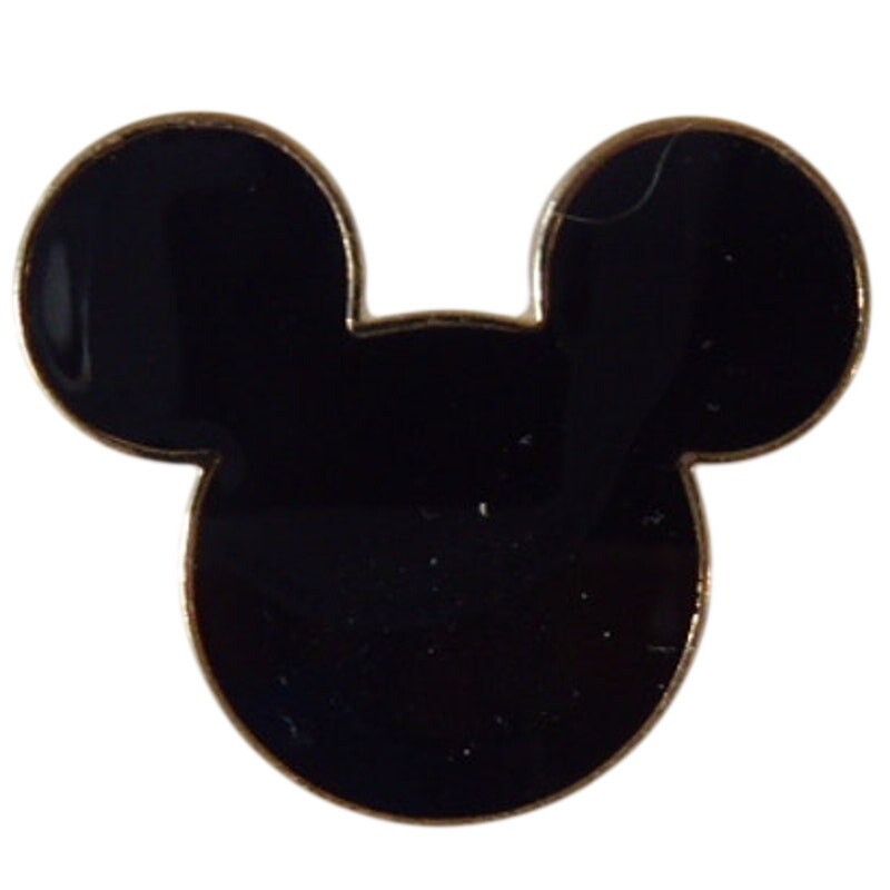 JDS - Mickey Mouse - Icon - Black - Head and Ears