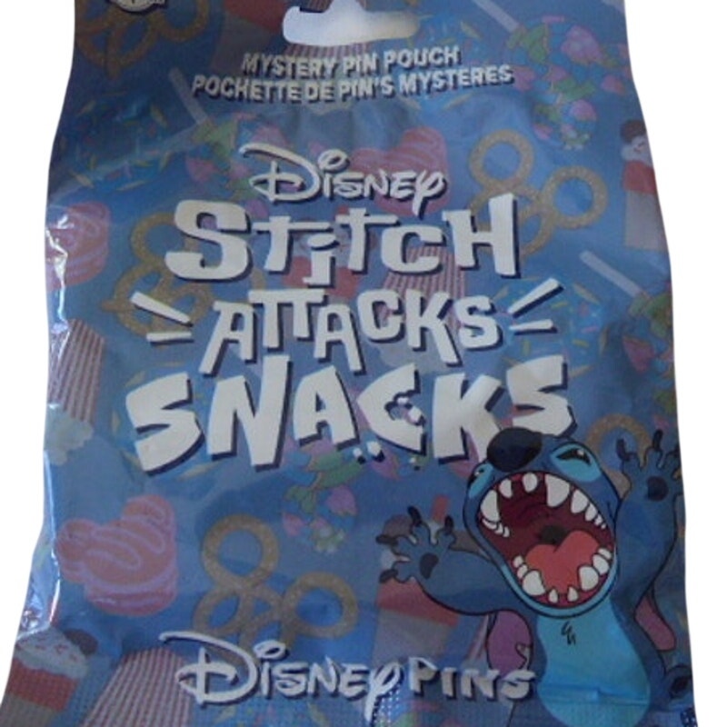 Stitch Attacks Snacks - Mystery Unopened Pouch