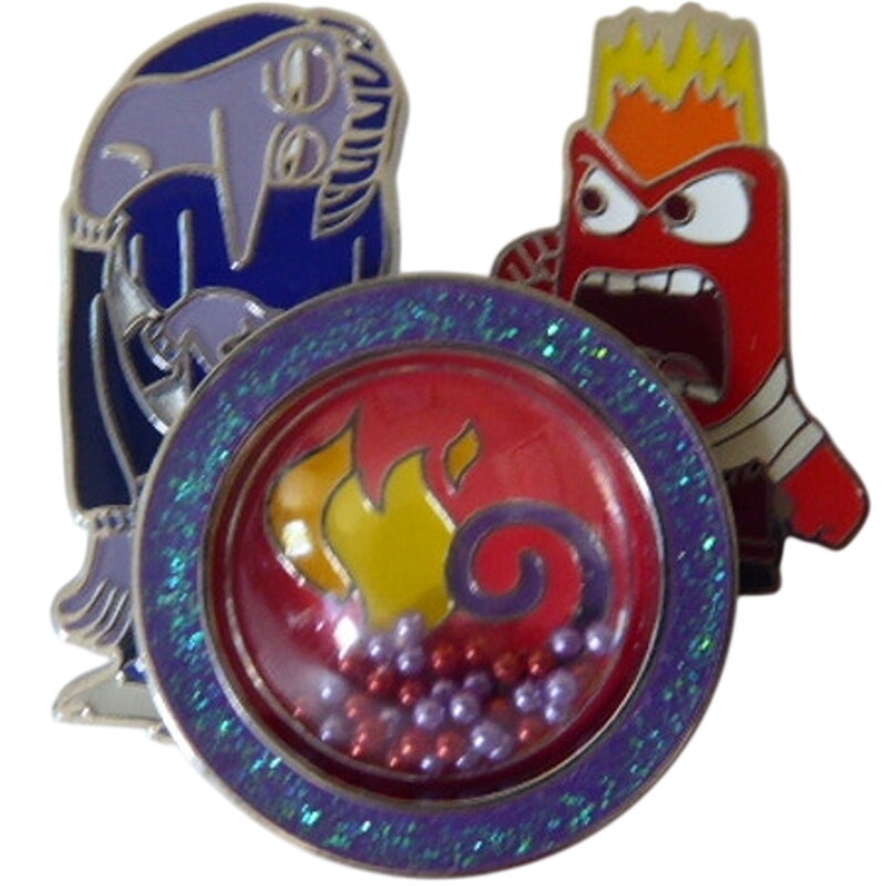 Inside Out 2 Character Memory Orb - Anger and ennui