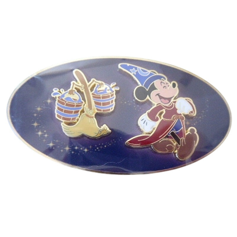 Sorcerer Mickey Broom Spellbound Steps Fantasia PALM