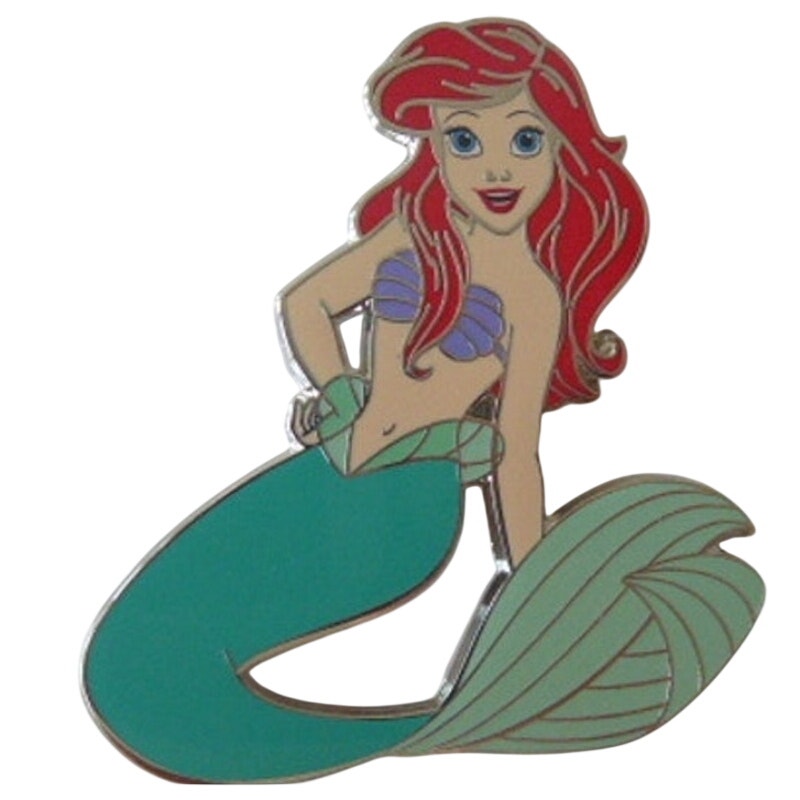 Disney Trading Pin 184431  DLP Ariel Seated with Hand on Hip The Little Mermaid
