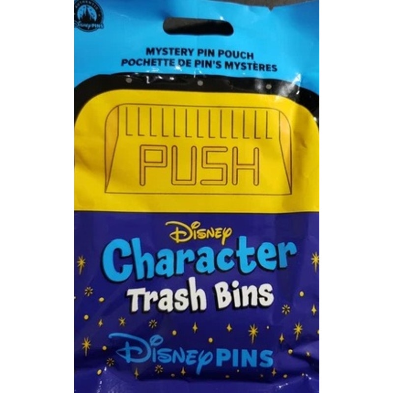 WDW - Character Trash Cans Set - Mystery Unopened Pouch