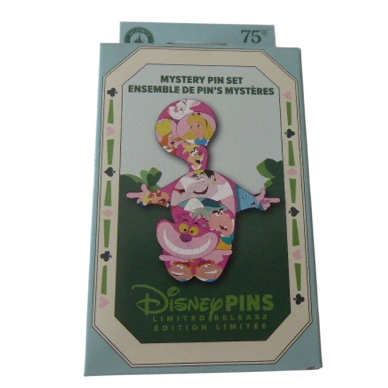 Unopened Box Cheshire Cat Mystery Puzzle Set