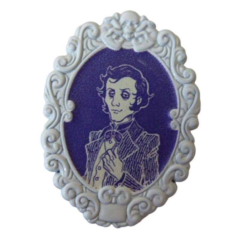 Master Gracey Aging Man Haunted Mansion Glow-in-Dark Cameo
