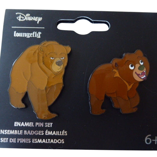 Brother Bear Enamel Pin Set