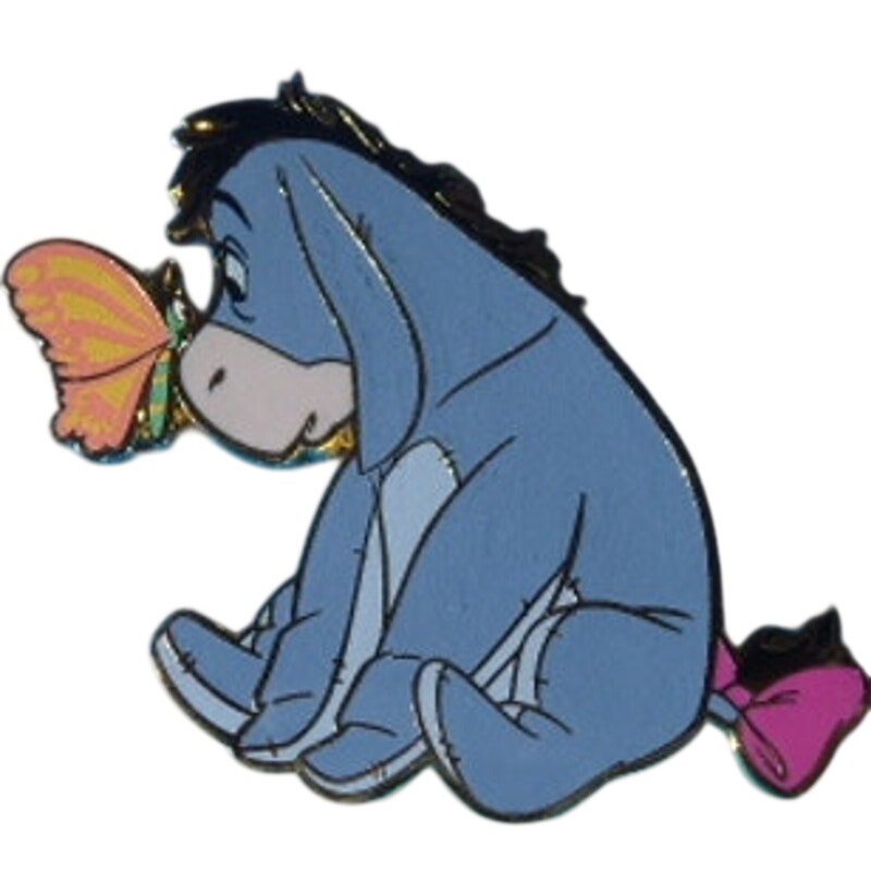 Monogram - Eeyore with Butterfly - PALM