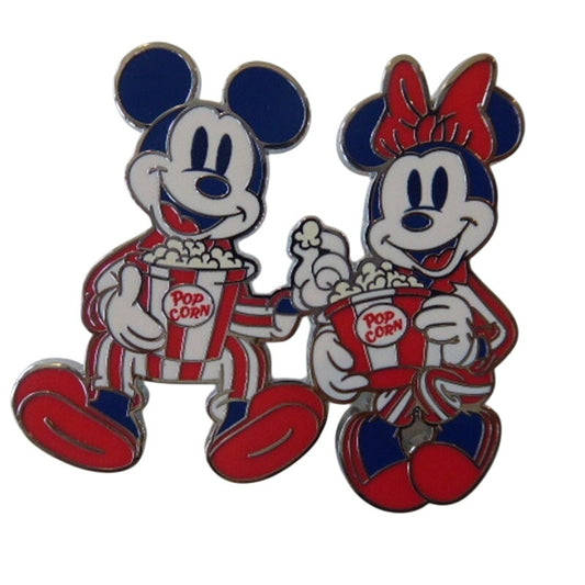 DLP - Mickey and Minnie with Popcorn - Pajamas Party