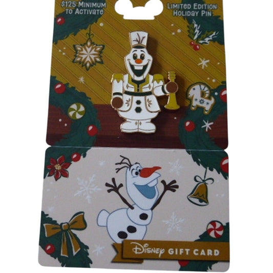 Olaf Christmas Nutcracker 2025 Holiday Gift Card GWP