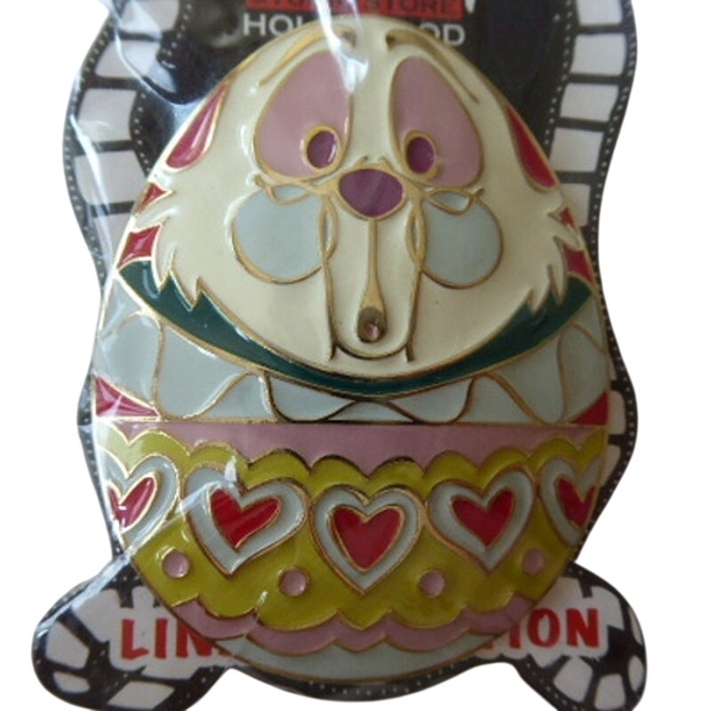 DSSH - White Rabbit Domed Easter Egg
