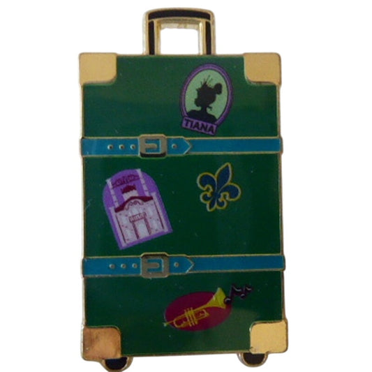 Disney Trading Pin 180888    Loungefly - Tiana - Princess Luggage Mystery Set