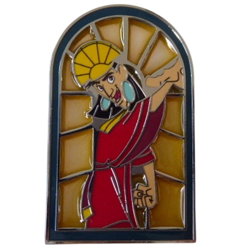 Kuzco Emperor's New Groove Characters Stained Glass Window
