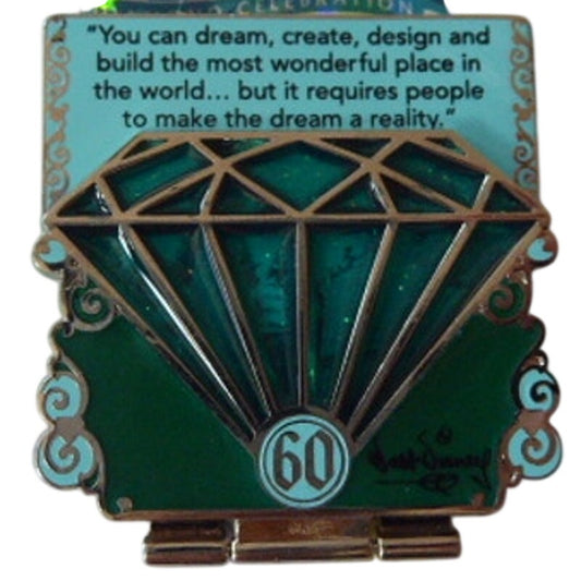 DLR Walt Disney Turquoise Diamond 60th Anniversary