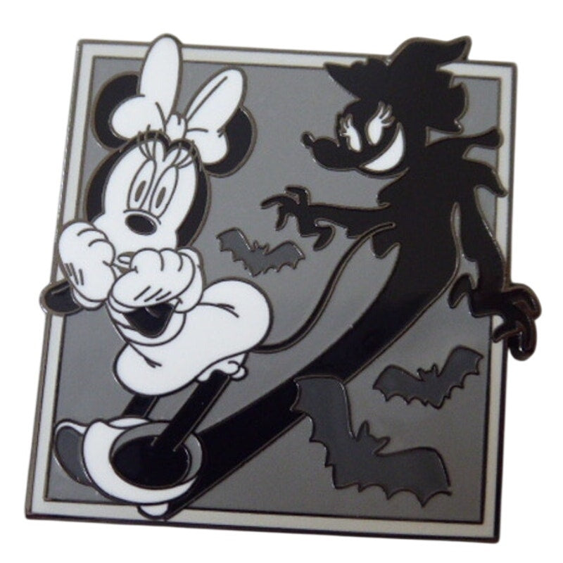 Mickey & Minnie Black & White Halloween - Minnie